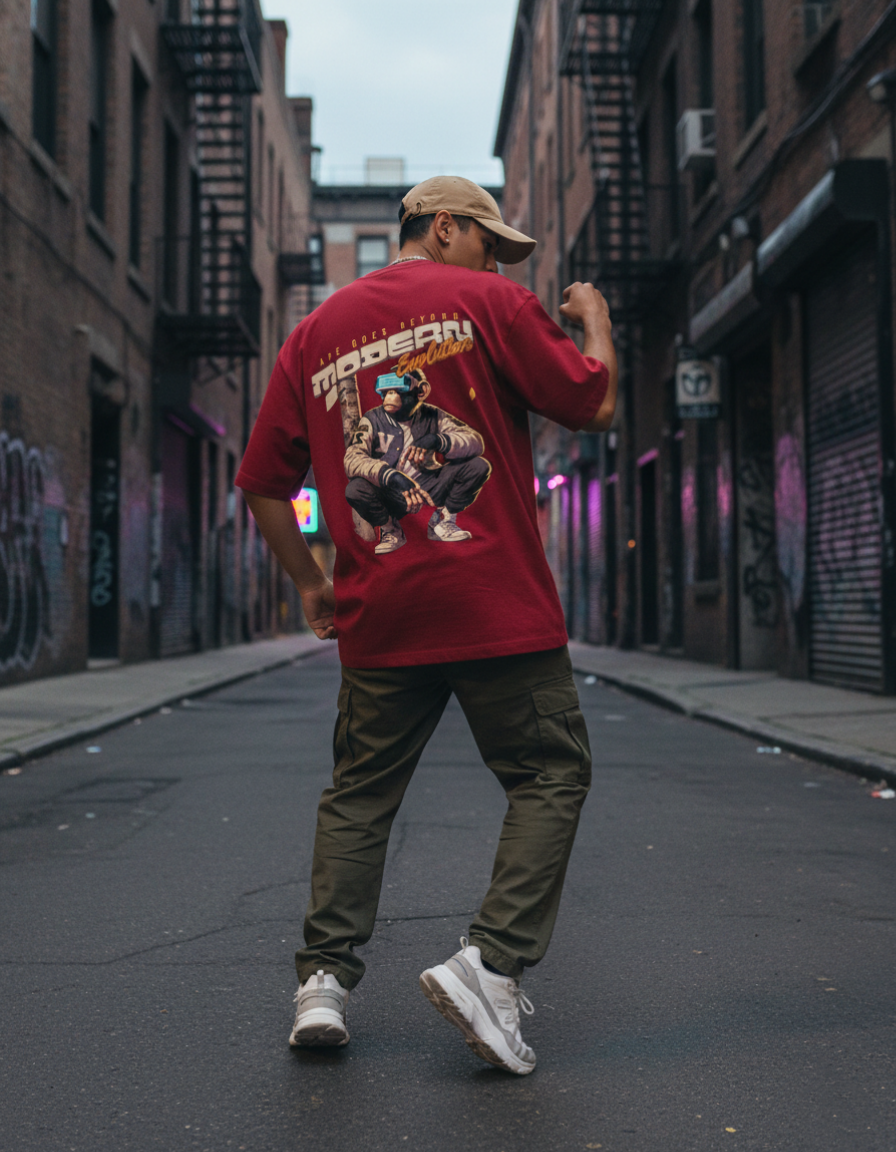 Unisex Oversized Modern Ape T-Shirt