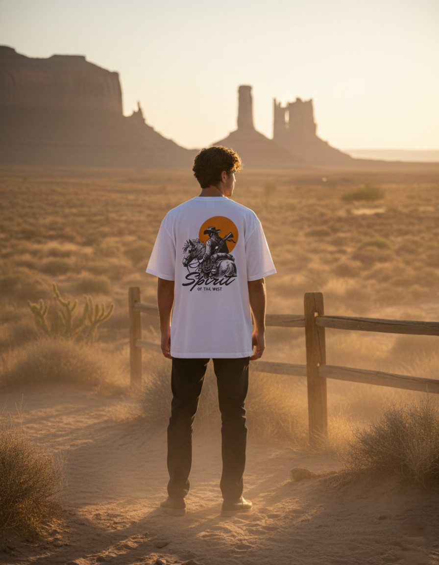 Unisex Oversized Cowboy T-Shirt