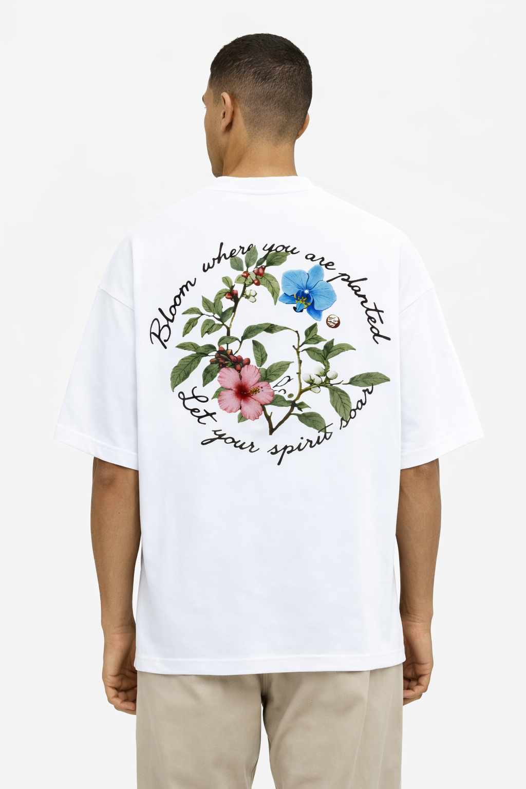 Unisex Terry Oversized Nature Tee(260GSM)