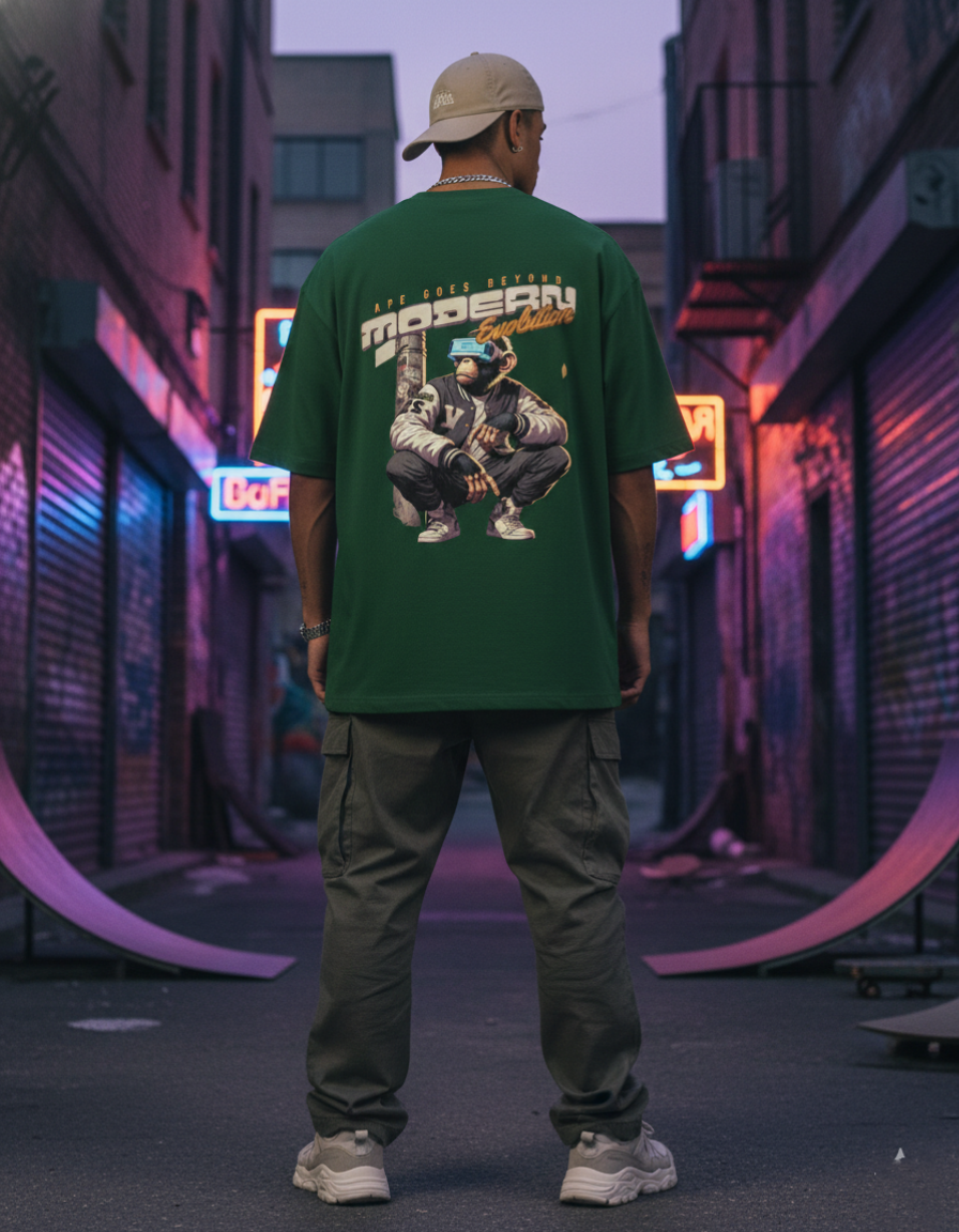 Unisex Oversized Modern Ape T-Shirt