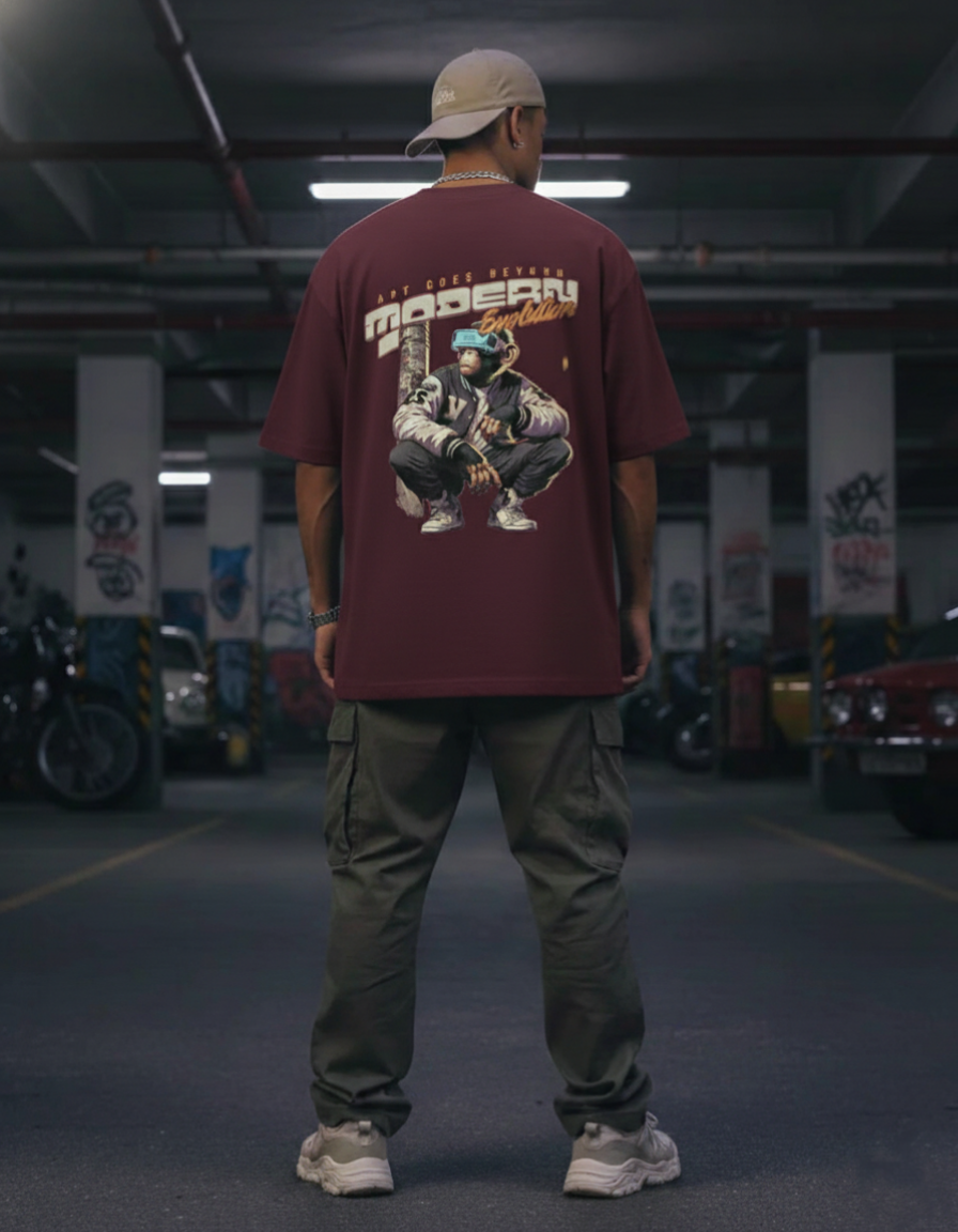Unisex Oversized Modern Ape T-Shirt