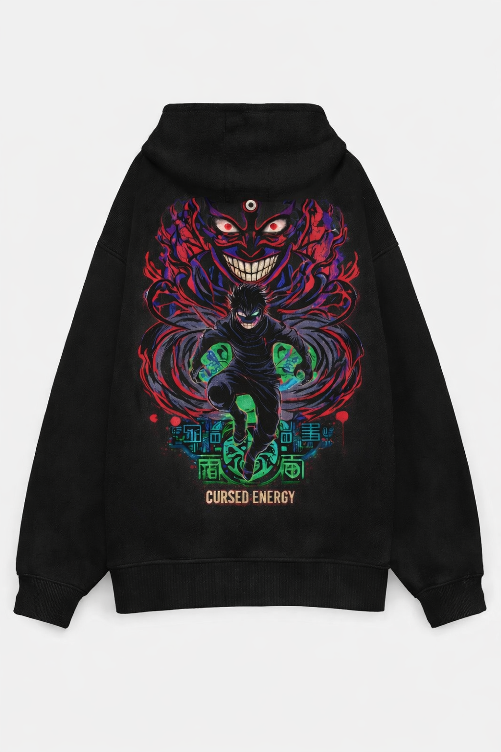 Unisex Oversized Jujutsu kaisen Hoodie