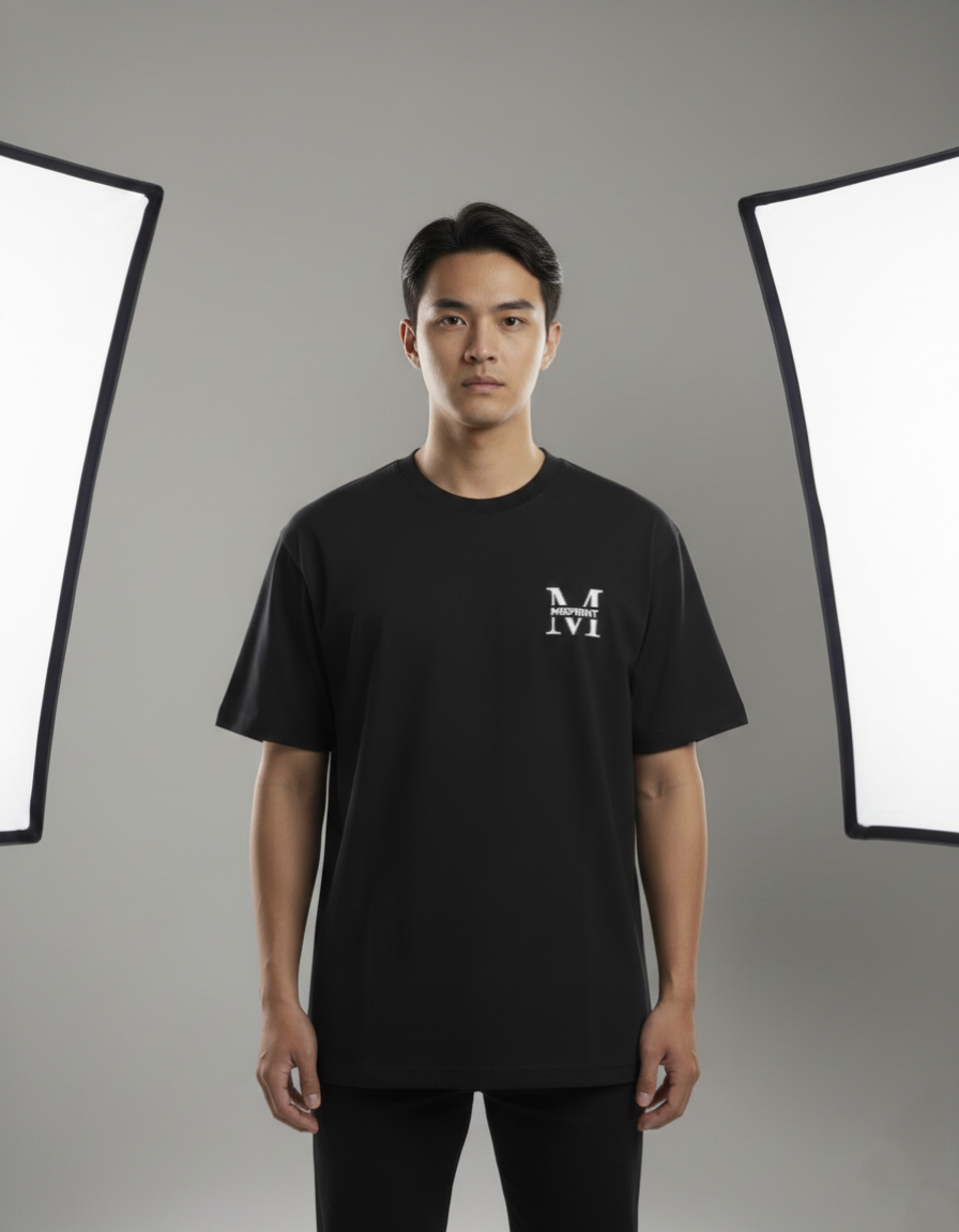 Unisex Black Puma T-Shirt