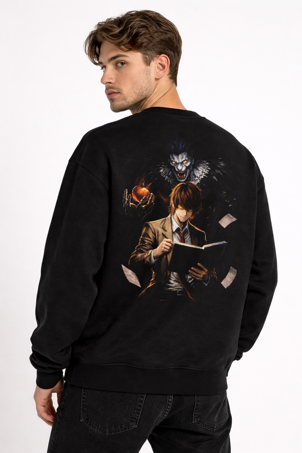 Unisex Death Note Oversized Sweatshirt